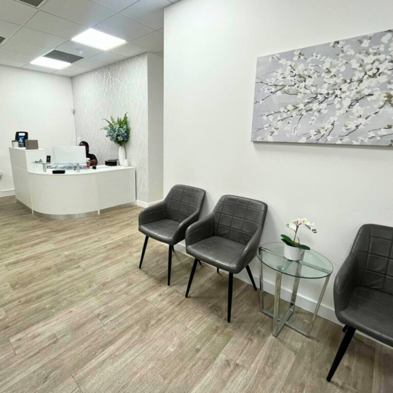 City Dermatology Clinic Reception Area